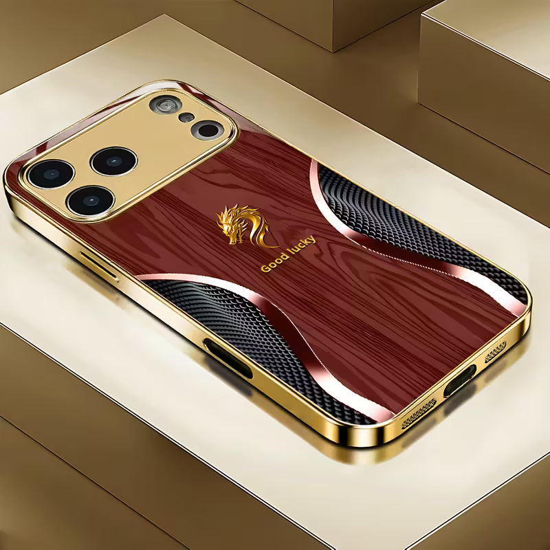 Golden Dragon Electroplated Case