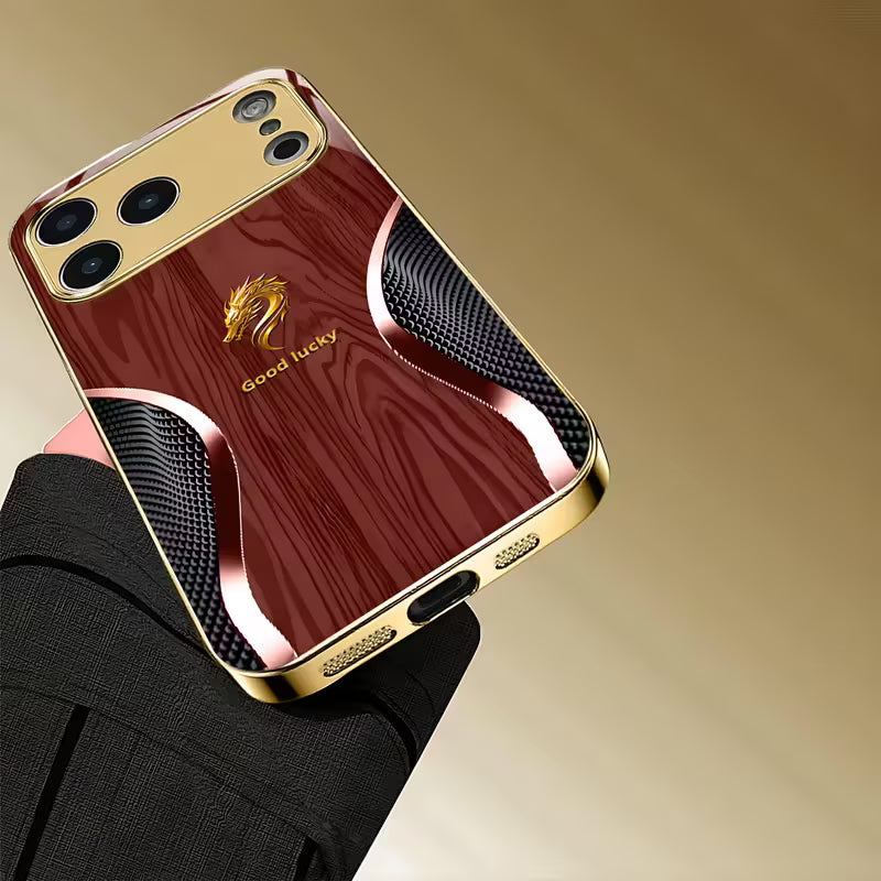 Golden Dragon Electroplated Case