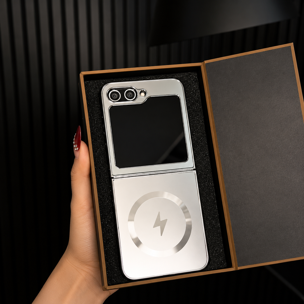 Galaxy Z Flip Series - Chrome-Plated Case