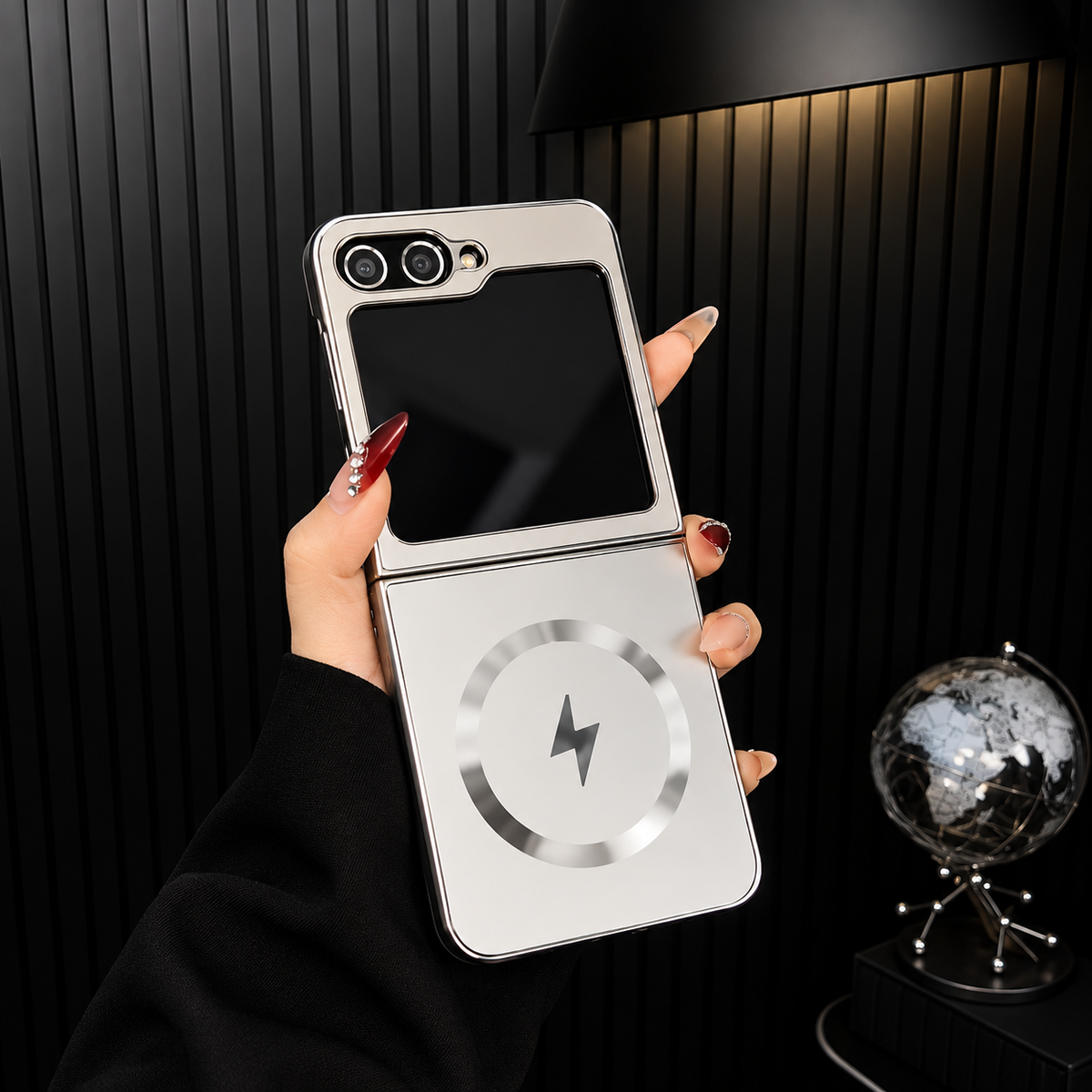 Galaxy Z Flip Series - Chrome-Plated Case