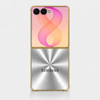 Galaxy S Series - Futuristic Silver Line Case