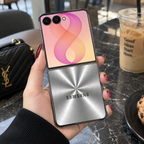 Galaxy S Series - Futuristic Silver Line Case