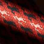 Crimson Houndstooth Texture Case