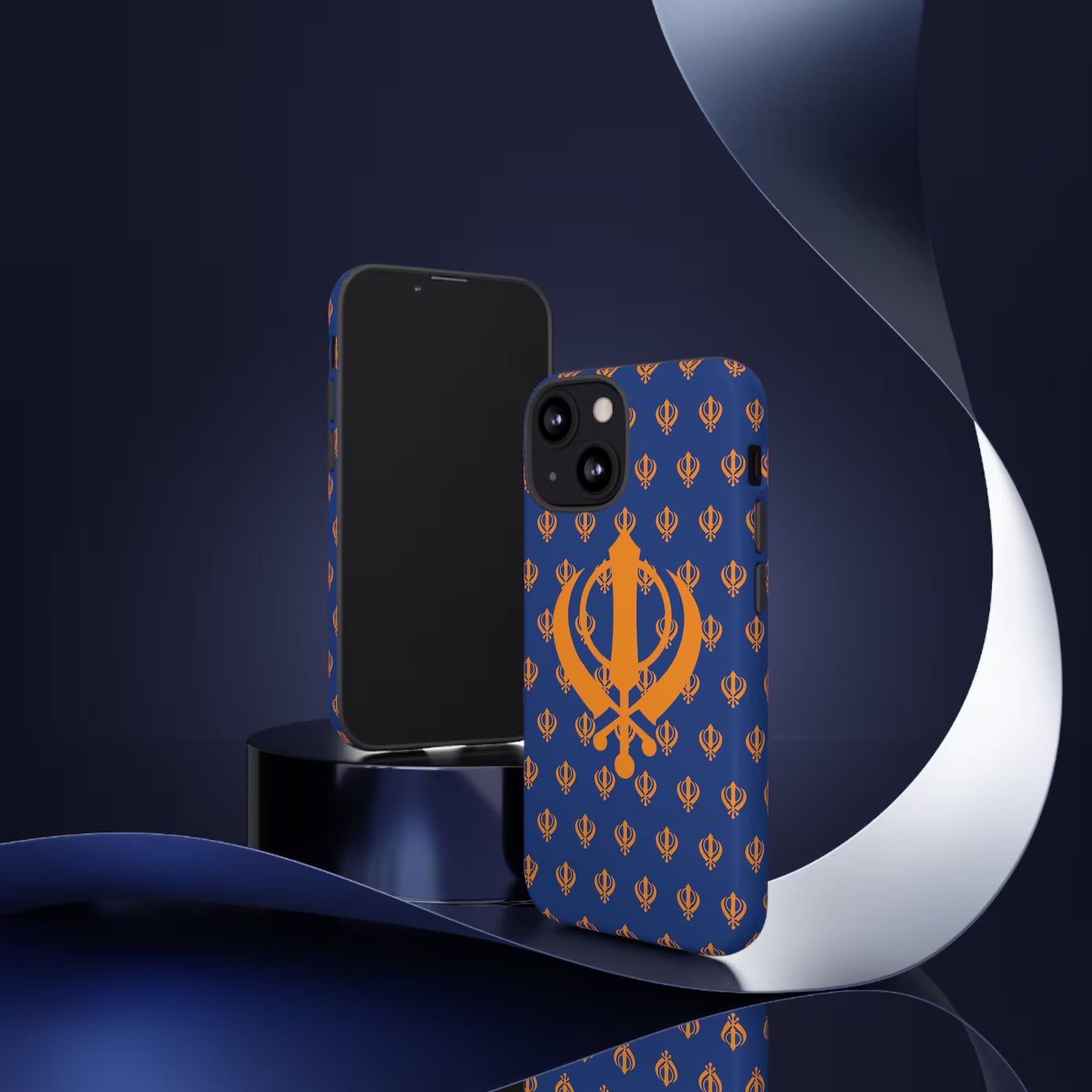 Blue Khanda Dharmic Case