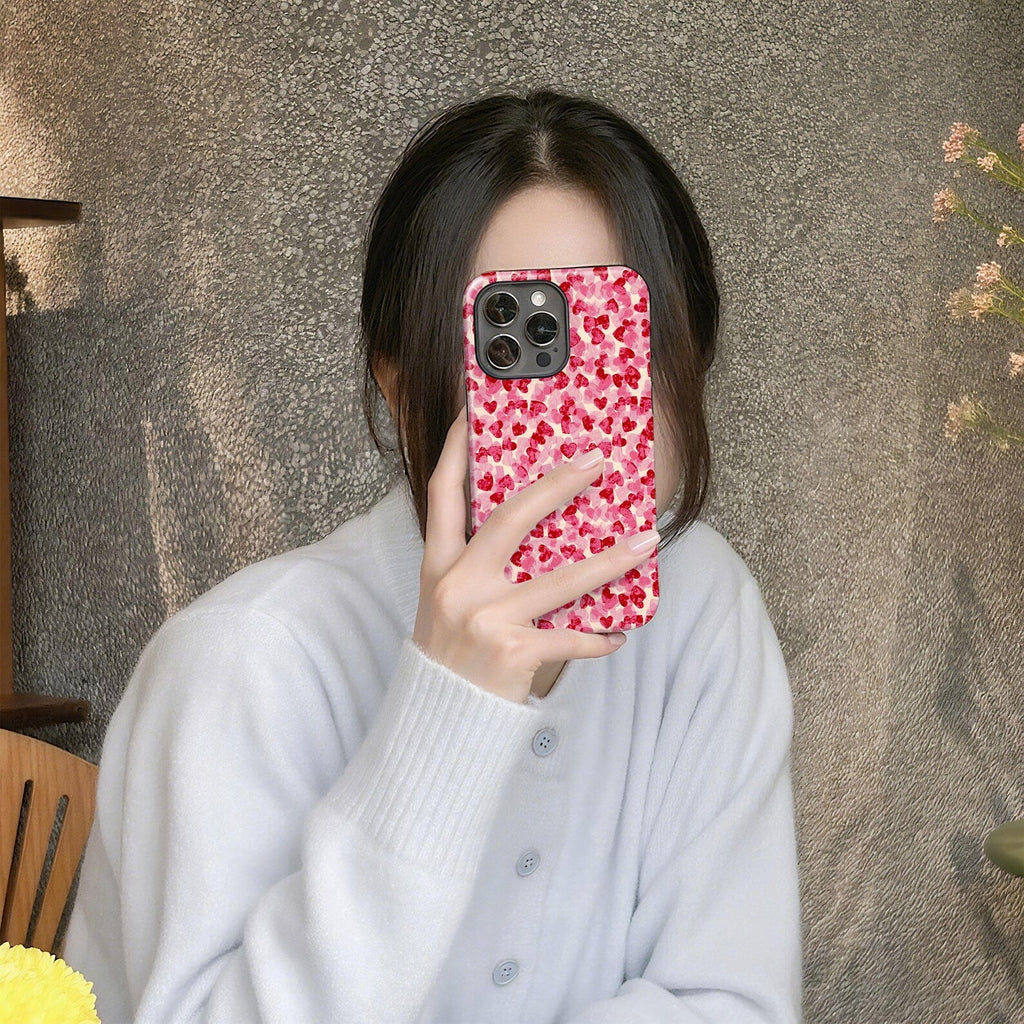Little Heart Pattern Case