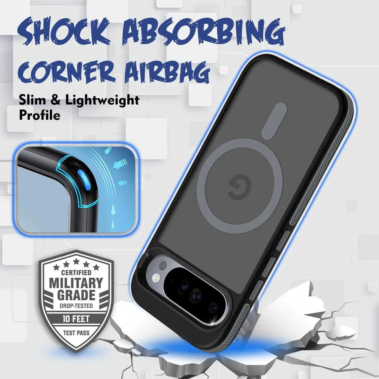 Google Pixel - Phantom Frost Mag Case