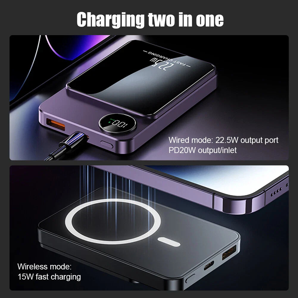 22.5 W Ultra-thin Magnetic Power Bank